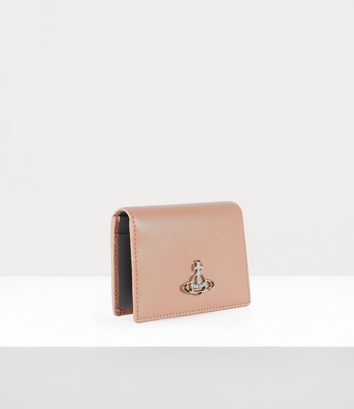 Vivienne Westwood PEARLISED LEATHER CARD HOLDER